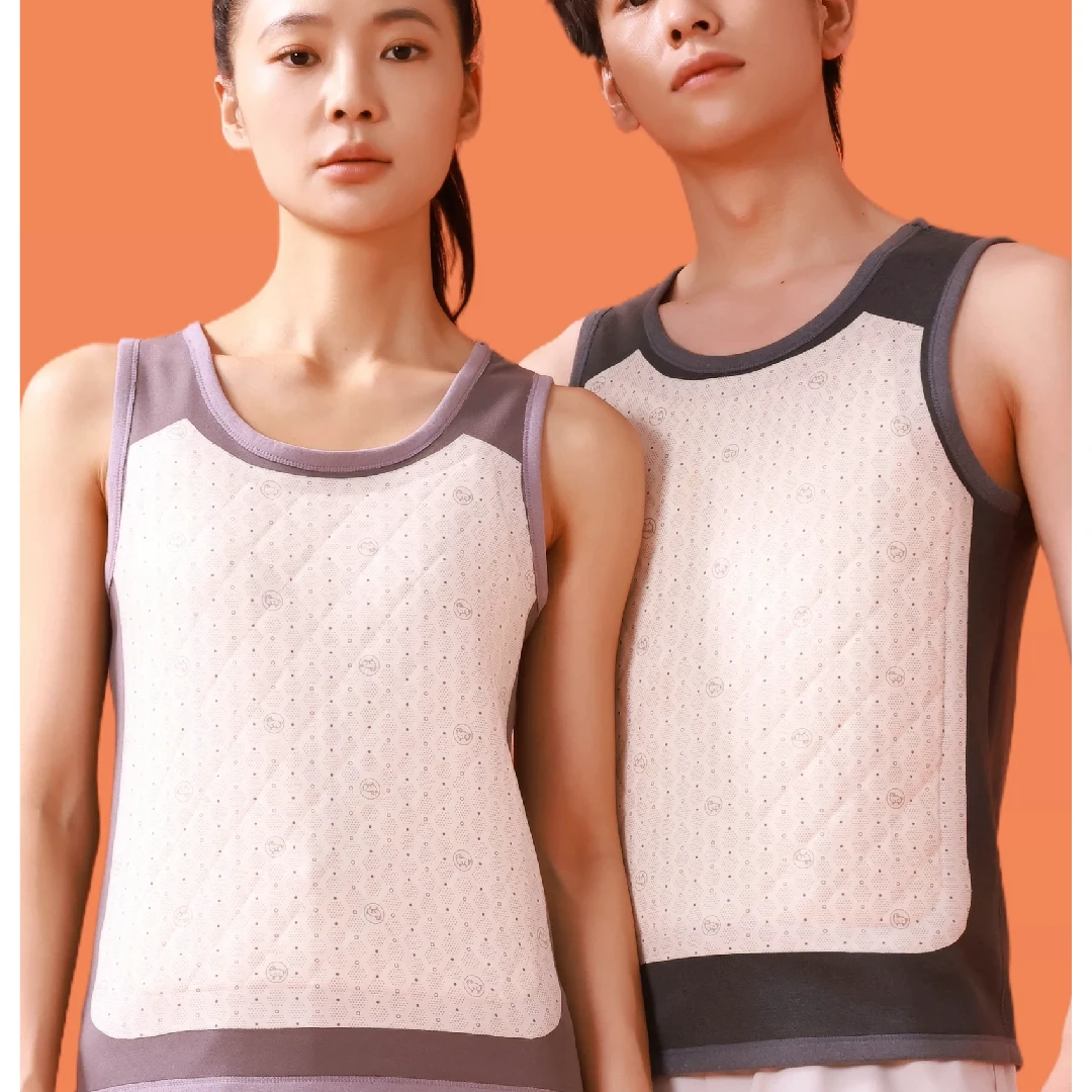 情侣款绵羊毛石墨烯保暖背心4601-4611