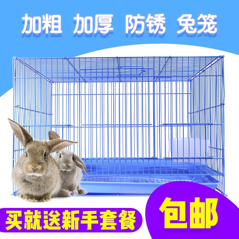宠物兔笼中号屋荷兰猪笼子用品全套养殖室内家用特大号窝自动清粪
