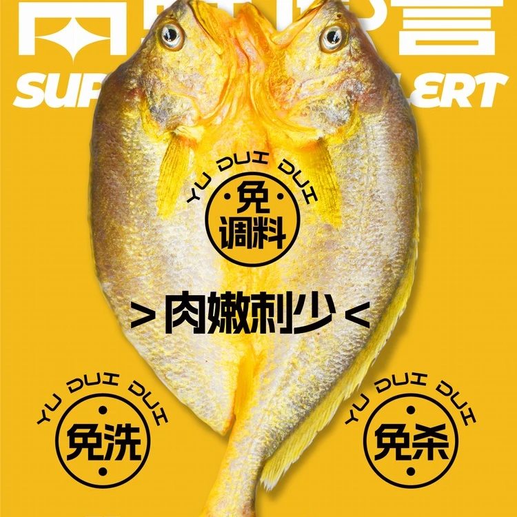 每条鱼杀好净重230g-245g/条霞浦黄鱼鲞 顺丰包邮