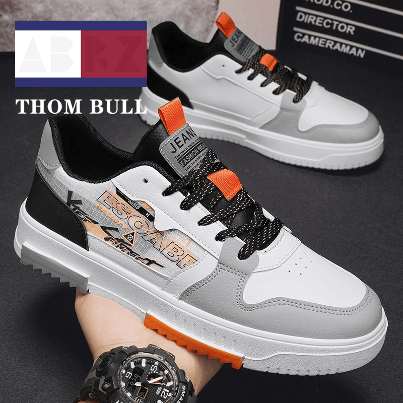 THOMBULL男鞋春秋季2024新款网红休闲运动板鞋子高级感小白鞋潮鞋