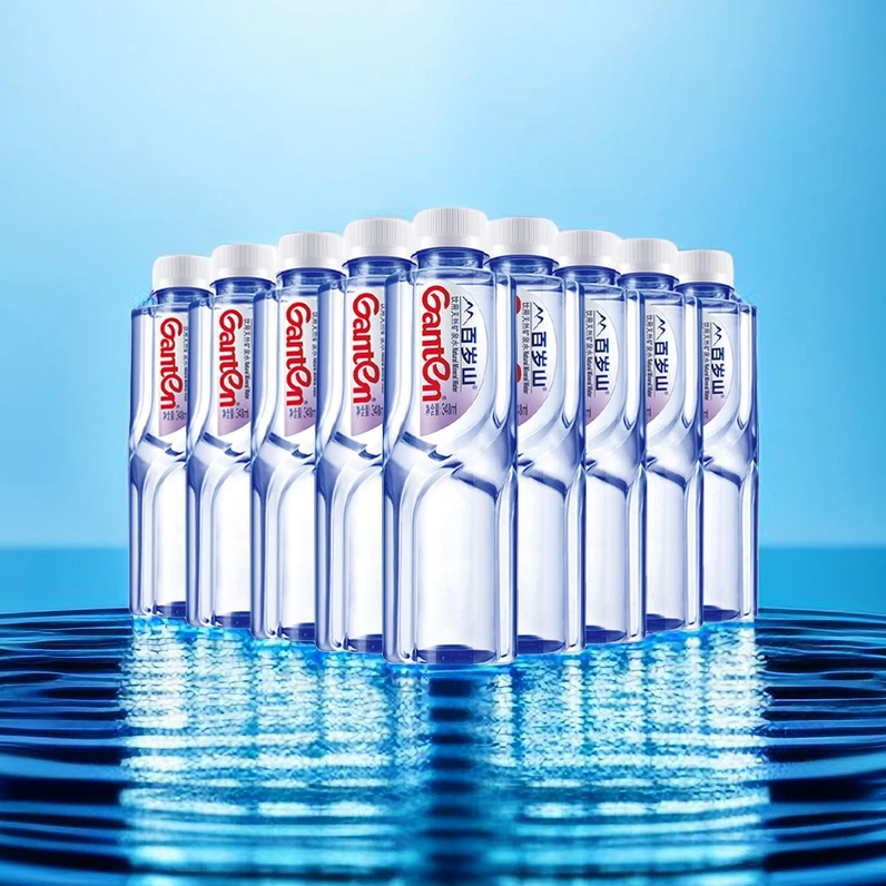 百岁山高端天然矿泉水348mlx12/小瓶装偏硅酸饮用水天优质水源k