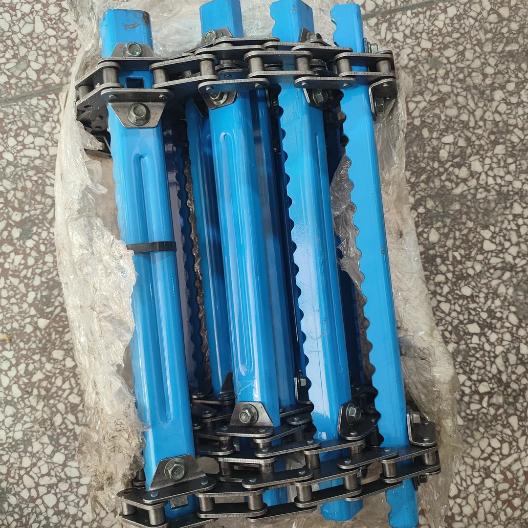 雷沃收割机配件 RG50/60/70输送槽链爬总成 征和链条 加厚爬杆