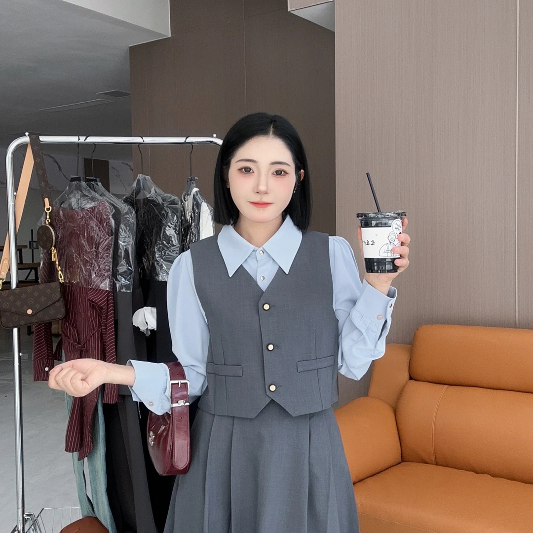 YB•studio私服时尚显瘦气质连衣裙