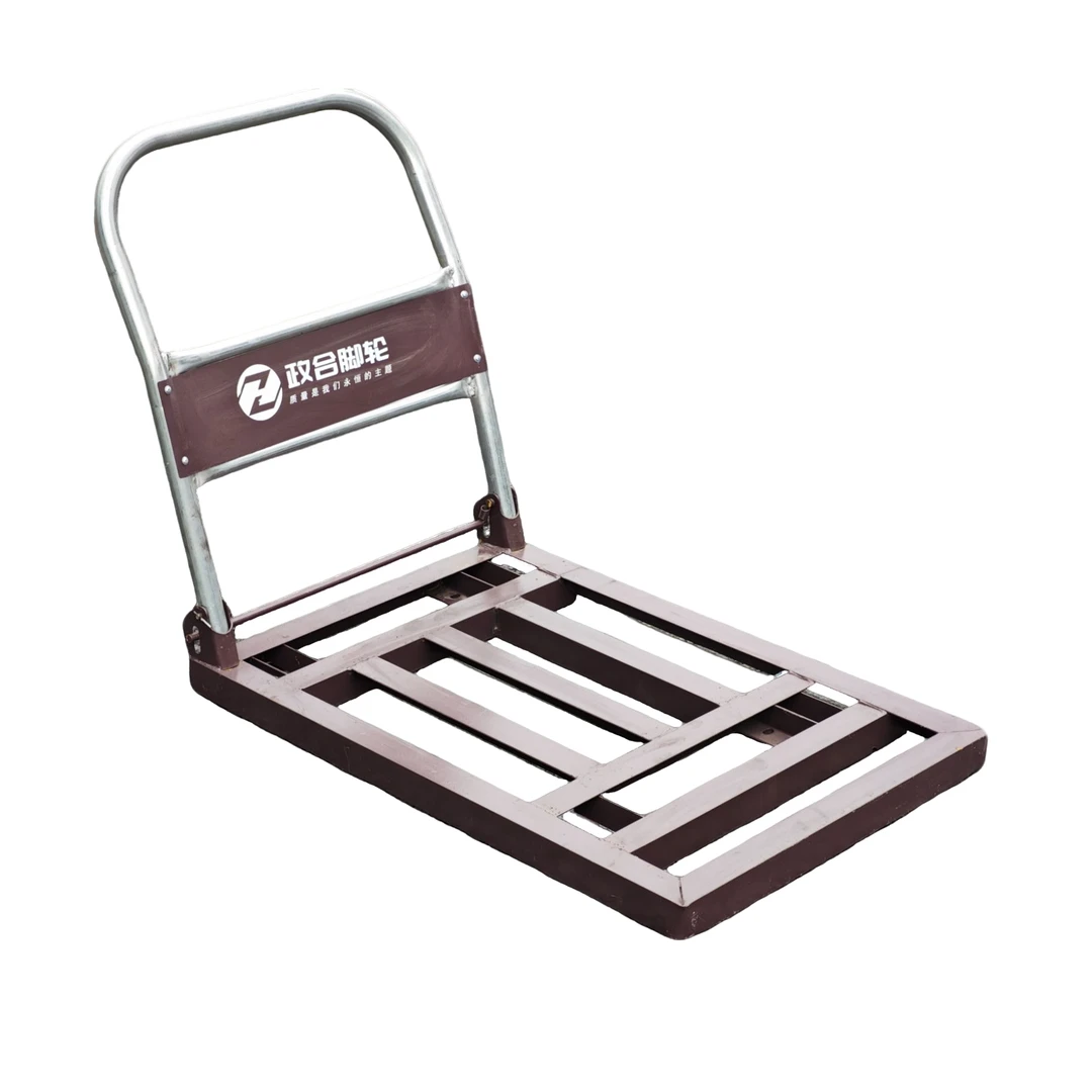 政合手推车60*90加厚深红角铁车包邮