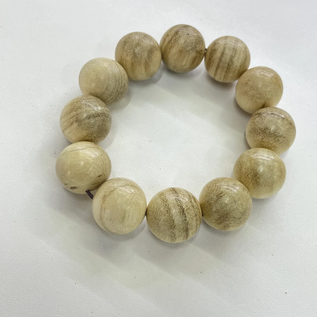 19-20mm奶香木单圈手串A245 dj