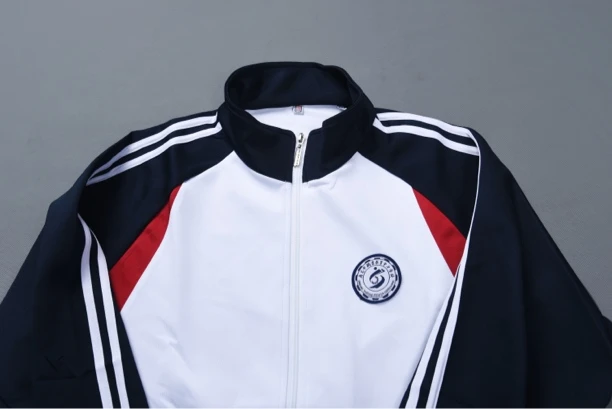 寿光市羊口职业教育中心校服春秋款长袖运动白色时尚春夏透气潮流