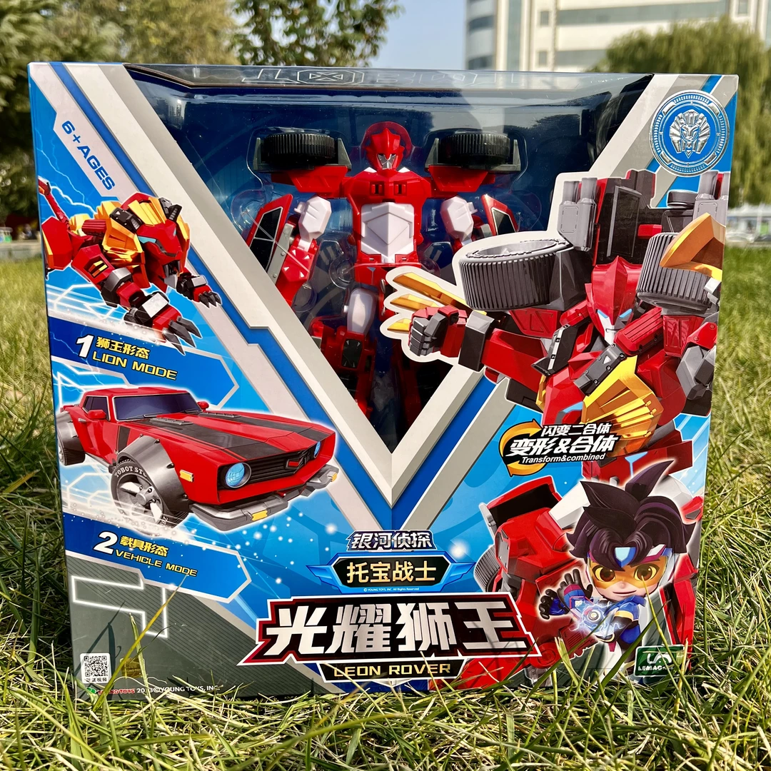 YOUNG TOYS.INC托宝战士银河侦探变形汽车机器人男孩托宝战士玩具
