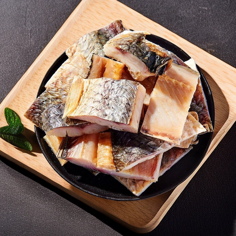 【肉质鲜美】渔家腌制自晒美味干货风干草鱼块湖北特产大干鱼块A25