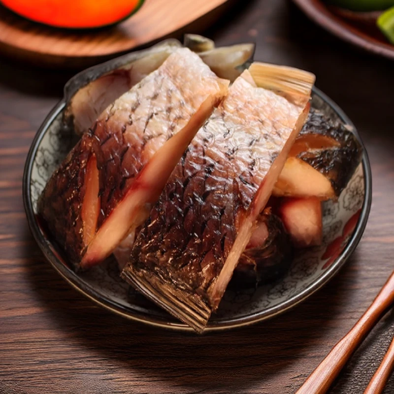 湖南湖北特产晒干特色风干大腊鱼干淡水鲜香草鱼咸鱼农家腊鱼F2