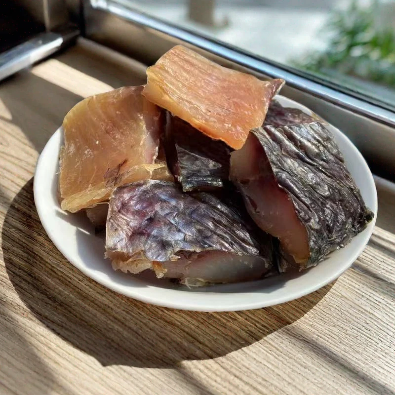 【风干草鱼】湖北腊鱼正宗草鱼块原生态腌制阳干草鱼特大号腊鱼干
