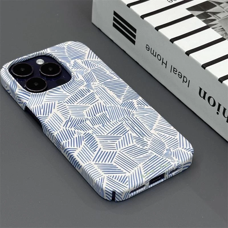 适用条纹iPhone14Pro手机壳13苹果12ProMaX菲林11潮牌全包XSMAX套