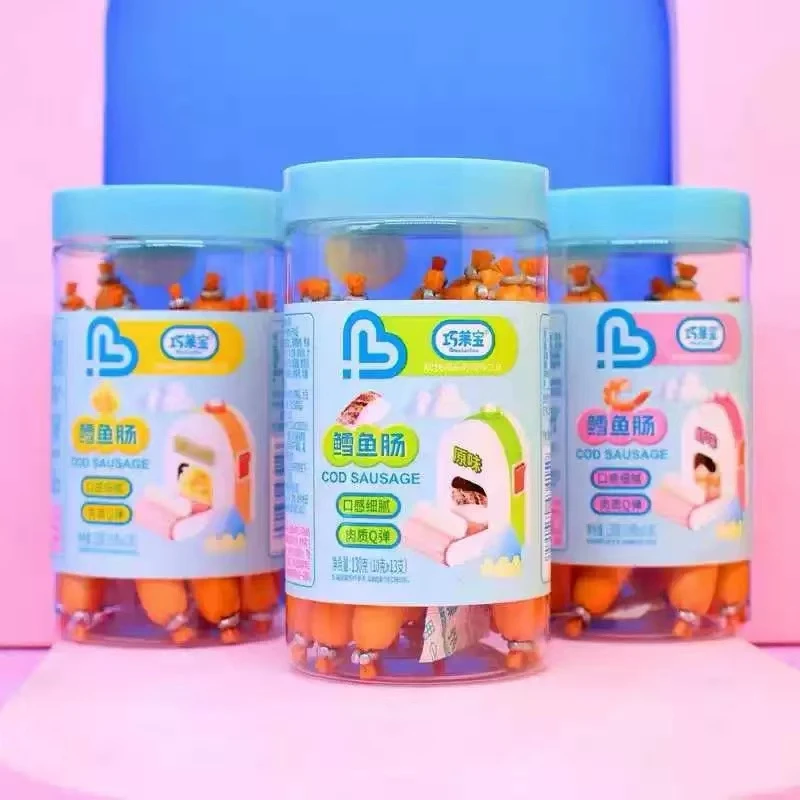 Q Rebo/巧莱宝鳕鱼肠72鳕鱼肉 吃到25年3-4月