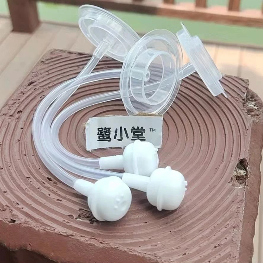 3支装 宽口径奶瓶配件吸管组重力球防胀硅胶吸管奶瓶配件