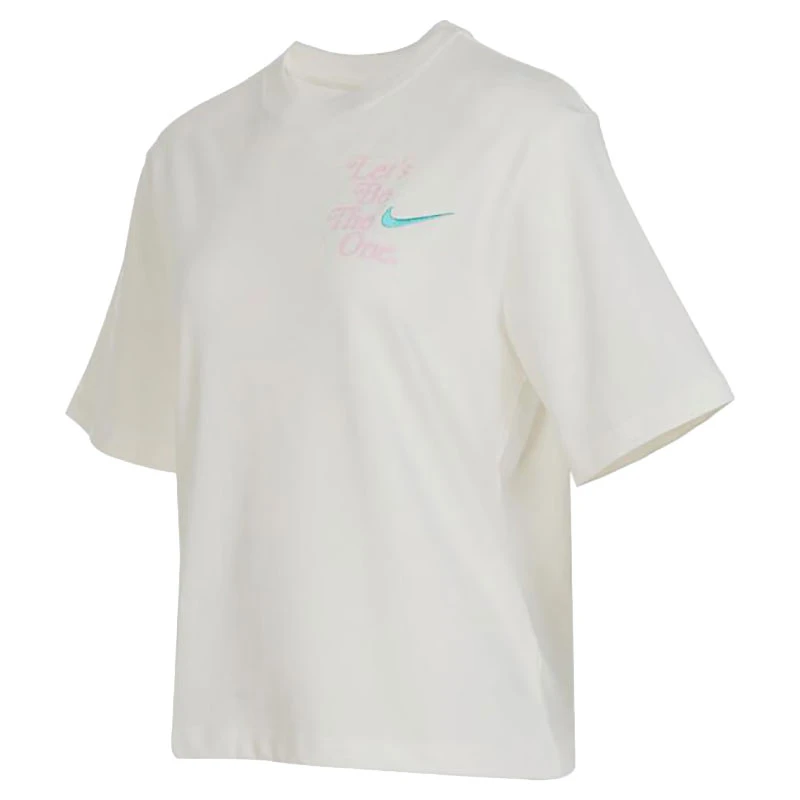 耐克/NIKE    女款T恤运动高能感休闲潮牌时尚帅气短袖HM4581-133
