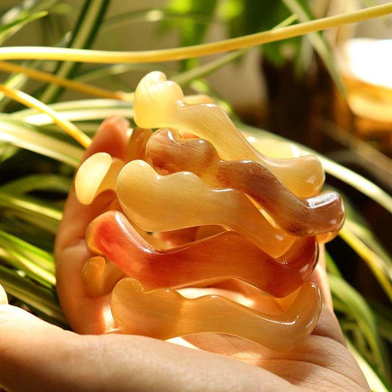 非金属手镯 高贵羊角爱心手镯民族风清肝明目多丝耐干天然牛羊角