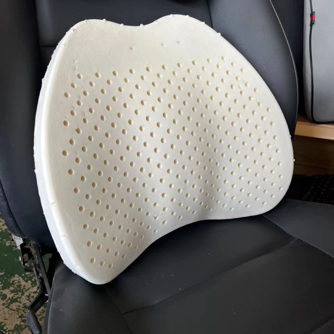 通用汽车用腰靠天然乳胶腰靠四季靠背办公座椅腰靠司机靠背