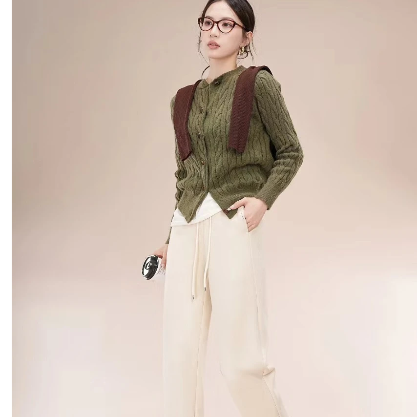 桑蚕丝+莱赛尔高端休闲女士小脚哈伦裤