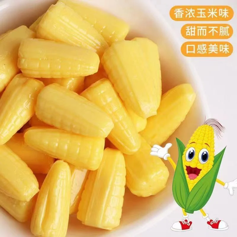康健益嘉无添蔗糖老式怀旧玉米味水果硬糖木糖醇食品糖果休闲零食