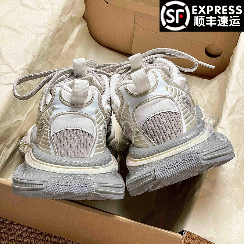 ★领跑时尚★巴黎同款厚底老爹鞋2025夏季新款3xl男女运动跑步鞋子