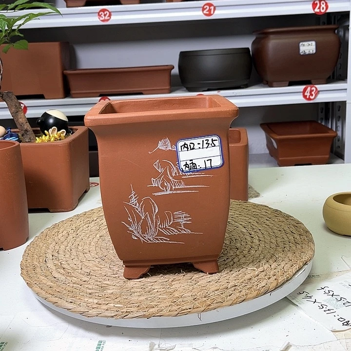 紫砂花盆紫砂艺术