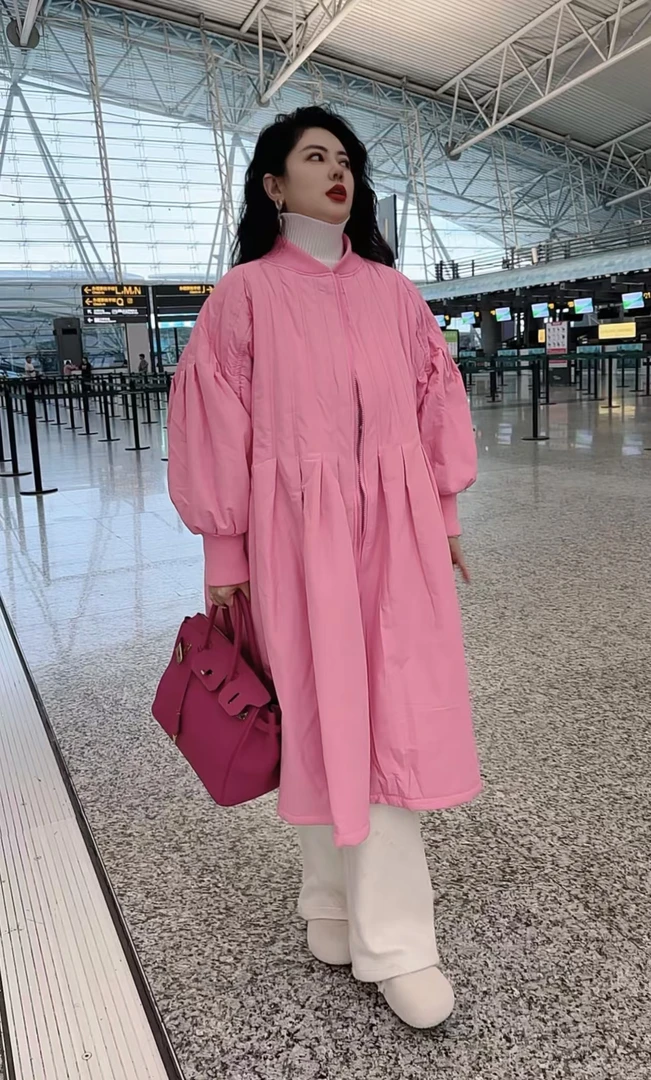 臭朵朵家 小众设计时尚高品质保暖女款棉服