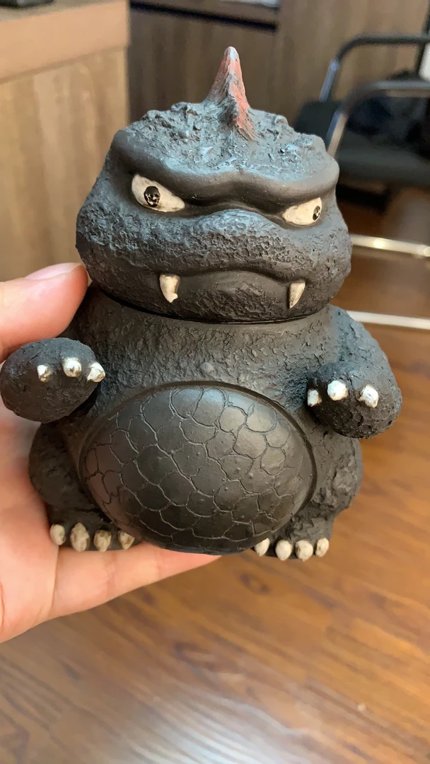 胖胖的龙紫砂壶全手工