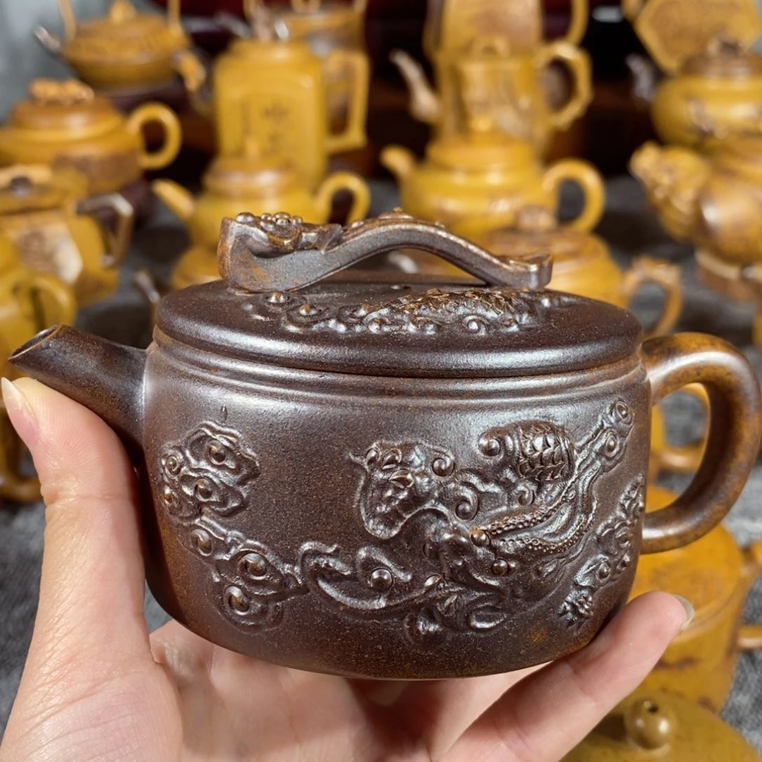 紫砂茶壶?***?全手工制作