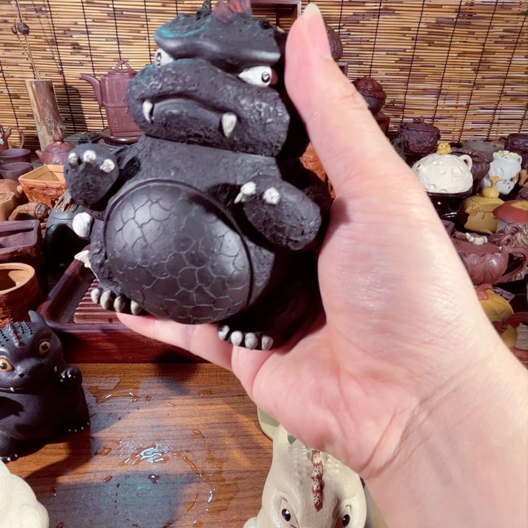 紫砂茶壶右*纯手工制作工艺制作