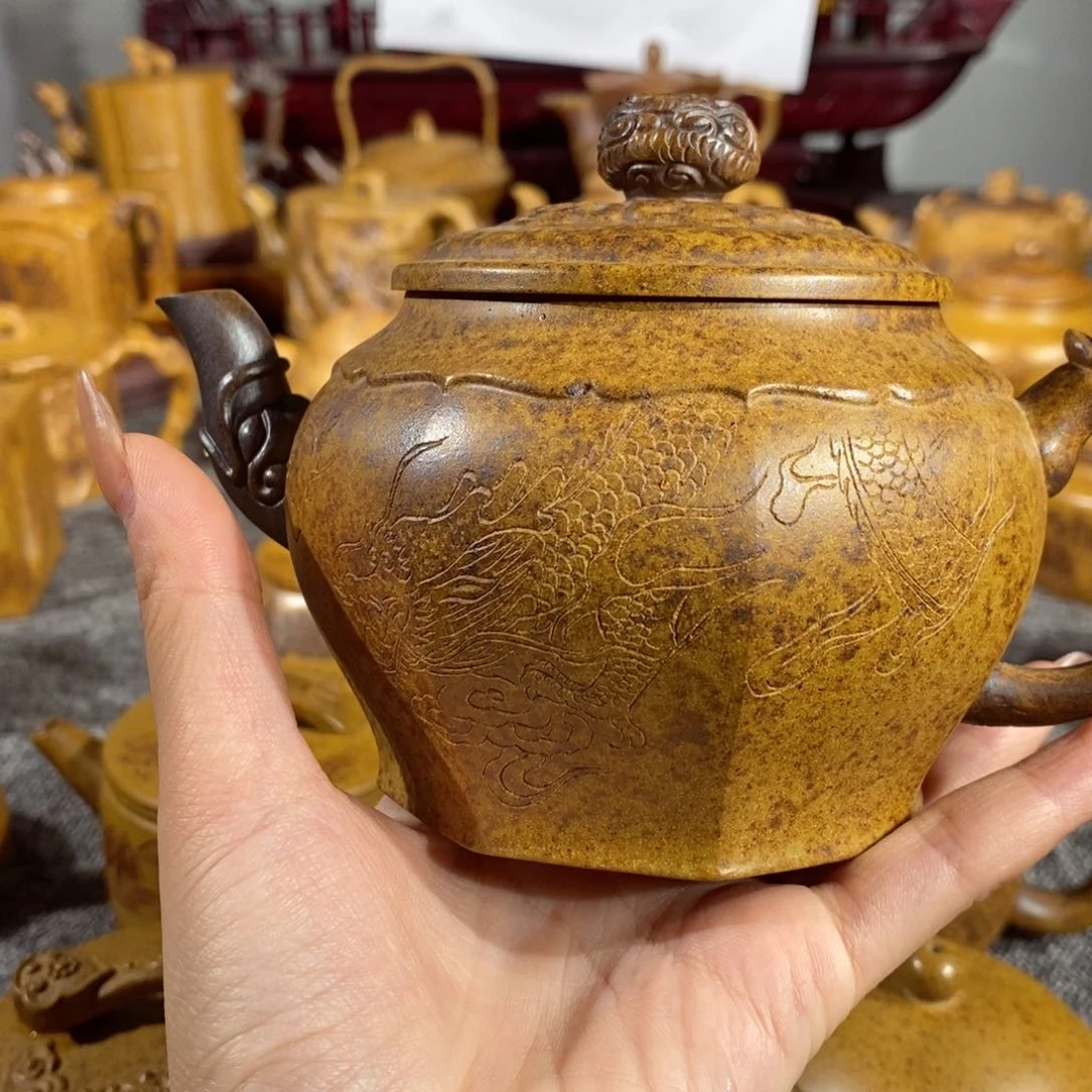 紫砂茶壶玉全手工制作