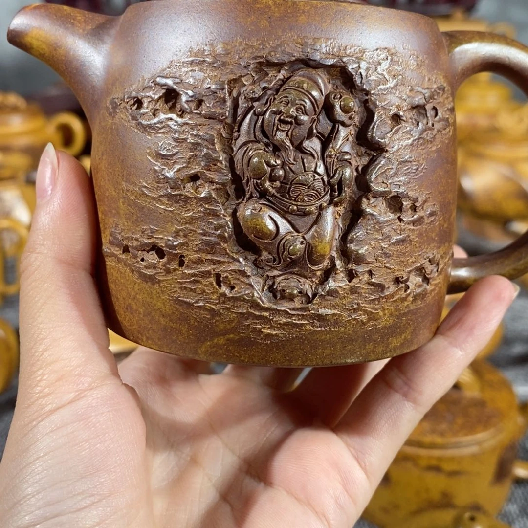 紫砂茶壶宽*全手工制作