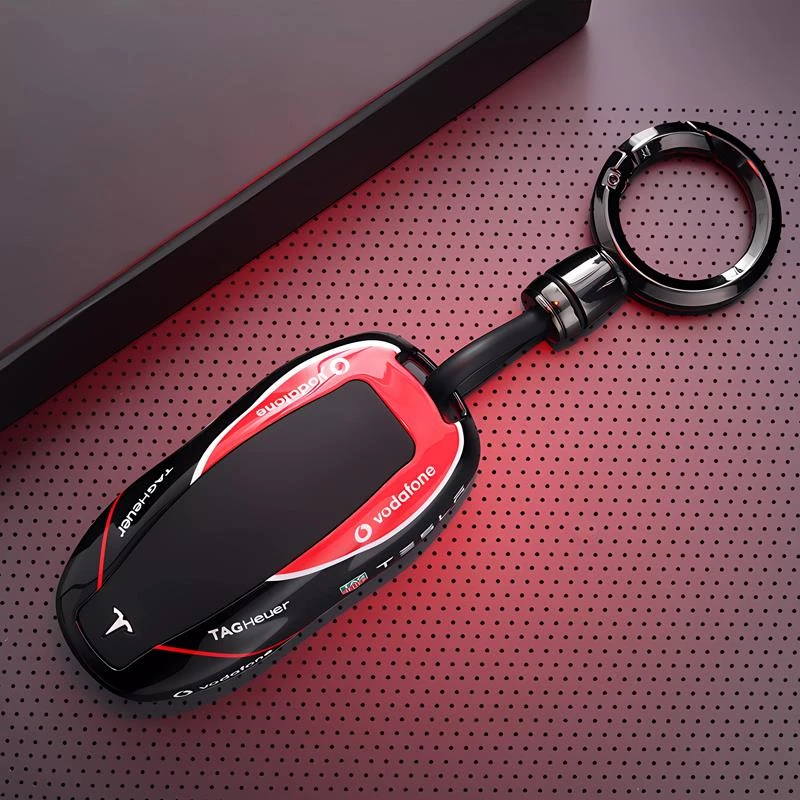 专用特斯拉model3钥匙套model Y钥匙S壳X全包实体赛道保护套改装