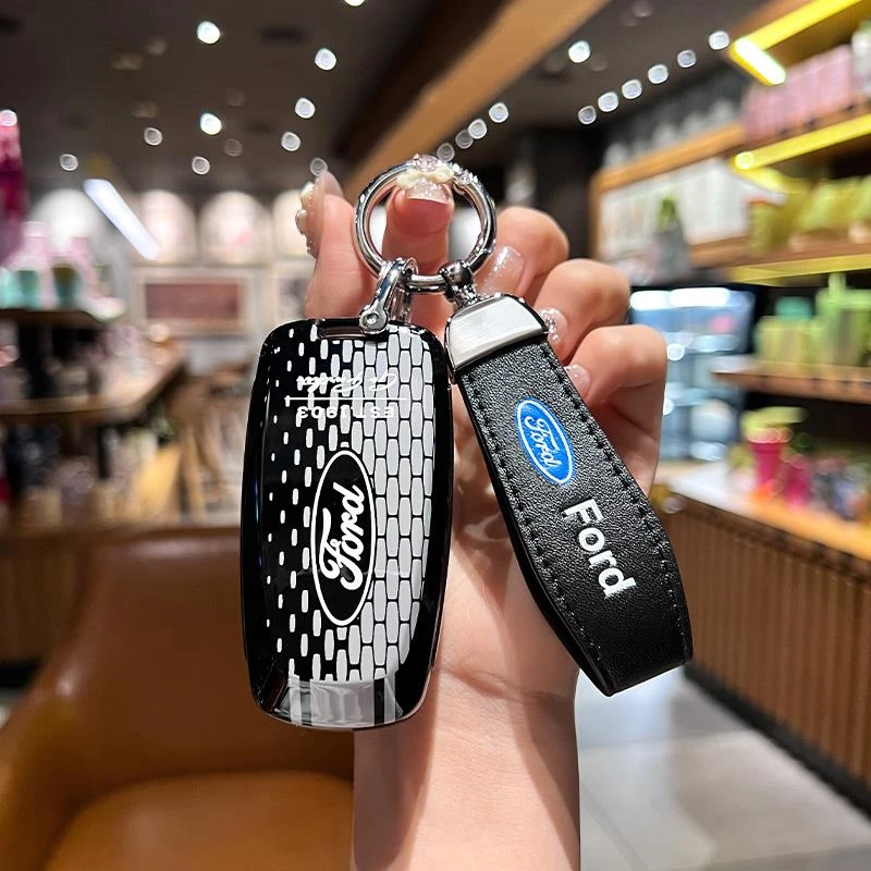 适用福特钥匙套蒙迪欧领睿锐界探险者锐际领裕EVOS车钥匙套保护套