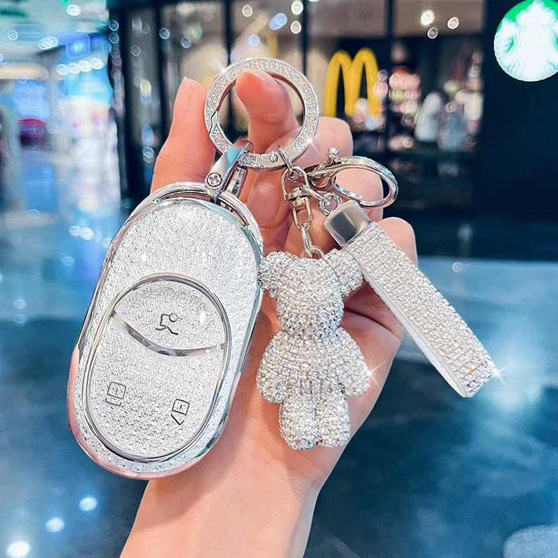 蔚来钥匙套es6汽车24款et5t扣ec6卡片新高档es8汽车装饰et7壳包女