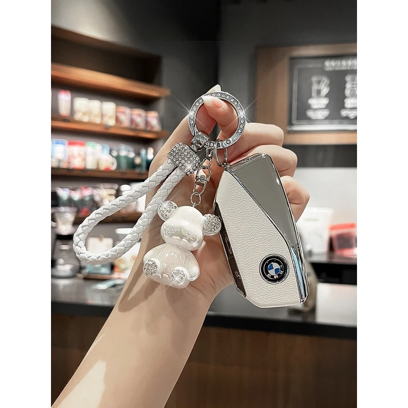 23款宝马新X1钥匙套5系3系7系x6/x7车ix/i7扣735Li/740包XM保护壳