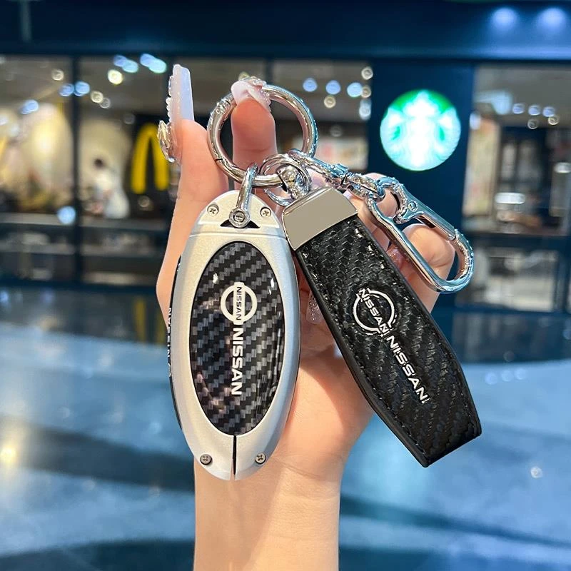 新款日产轩逸钥匙套奇骏天籁高档女壳逍客骐达途达楼兰劲客扣包壳