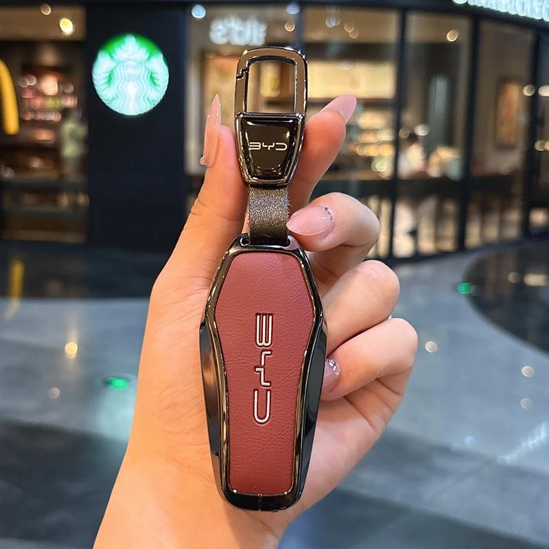 2025款比亚迪海鸥钥匙套活力自由飞翔版高级汽车用品壳包扣女卡片