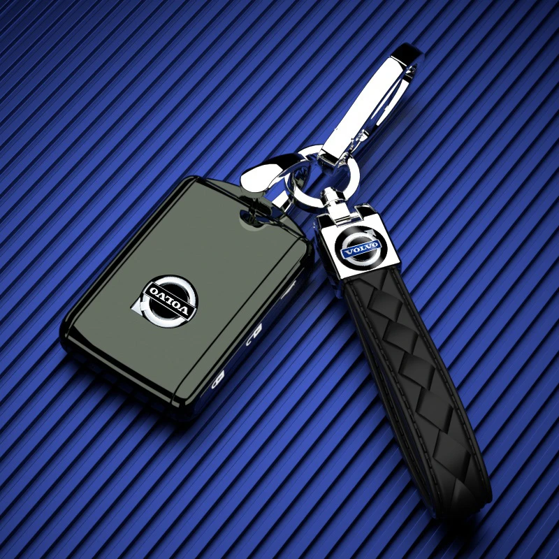 适用2022款沃尔沃xc60钥匙套s90高档volvo汽车用品s60钥匙包壳扣