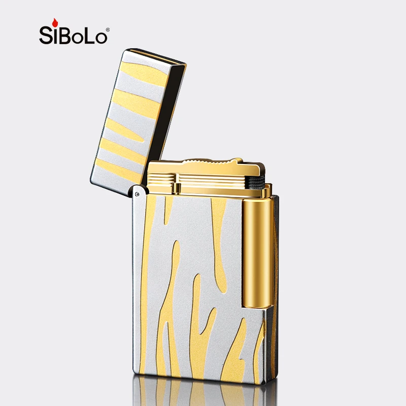 SiBoLo/仕保罗海纳百川纯铜打火机送男士老公高端仪式感专属刻字