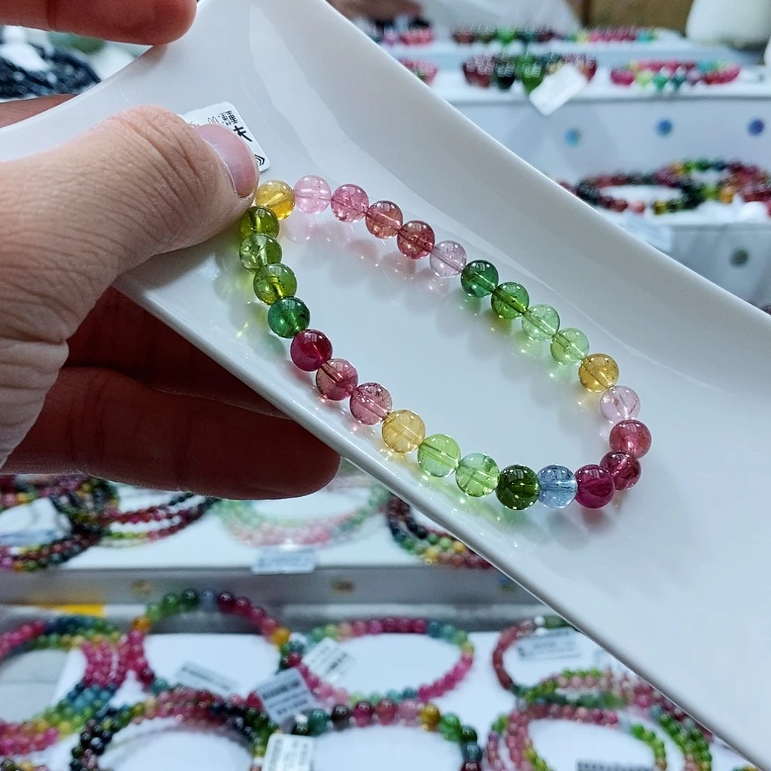 碧玺手链未镶嵌手链