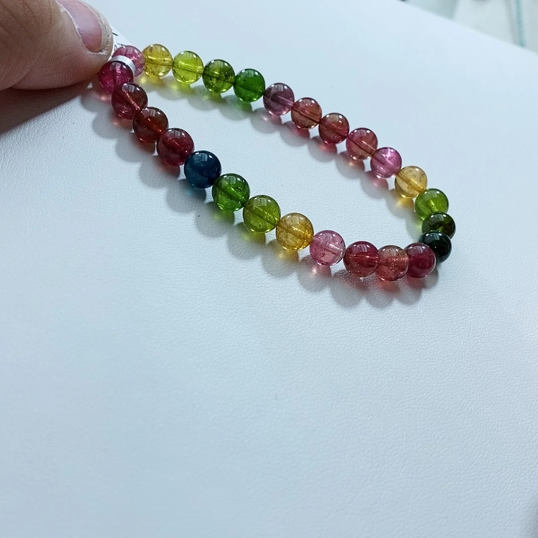 碧玺手链未镶嵌手链