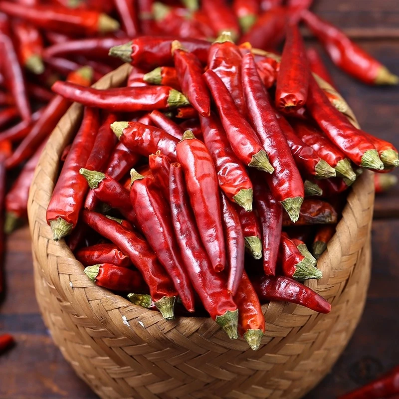 中辣特香贵州遵义满天星朝天椒小米辣香辣手工挑选烹饪美味干辣椒