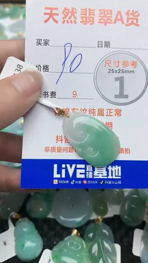 【闪购商品】翡翠颈饰未镶嵌25