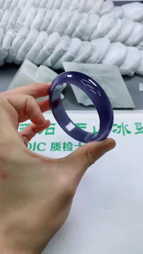 【闪购商品】石英质玉手镯未镶嵌Q134-59-60