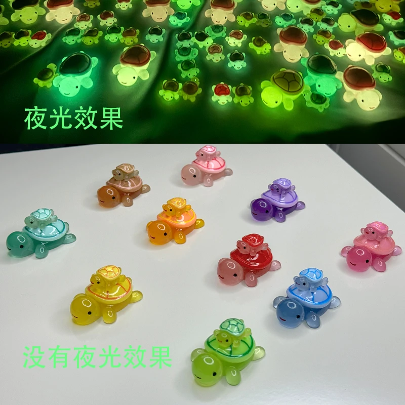 【直播间拆】【九宫格】对对碰小北潮玩盲盒小乌龟夜光DIY小摆件