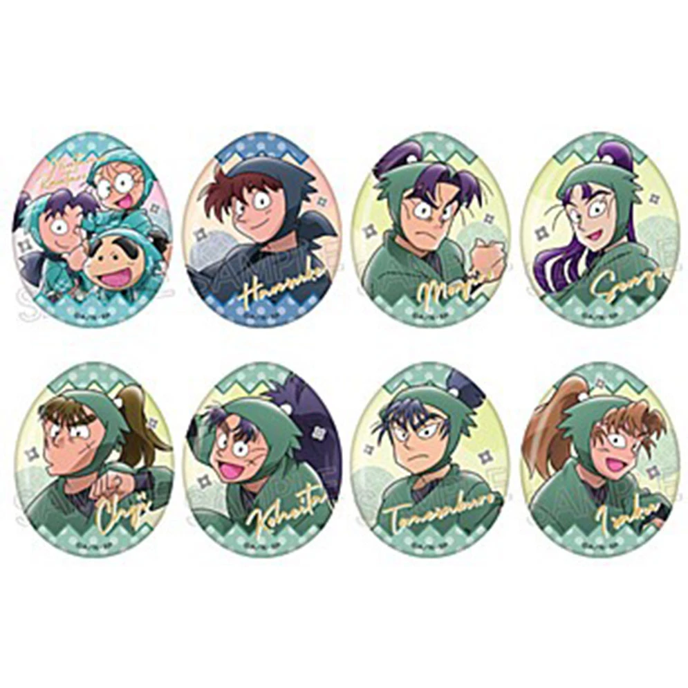 新-【忍者乱太郎】吧唧+超自然武装哒当异形钥匙扣