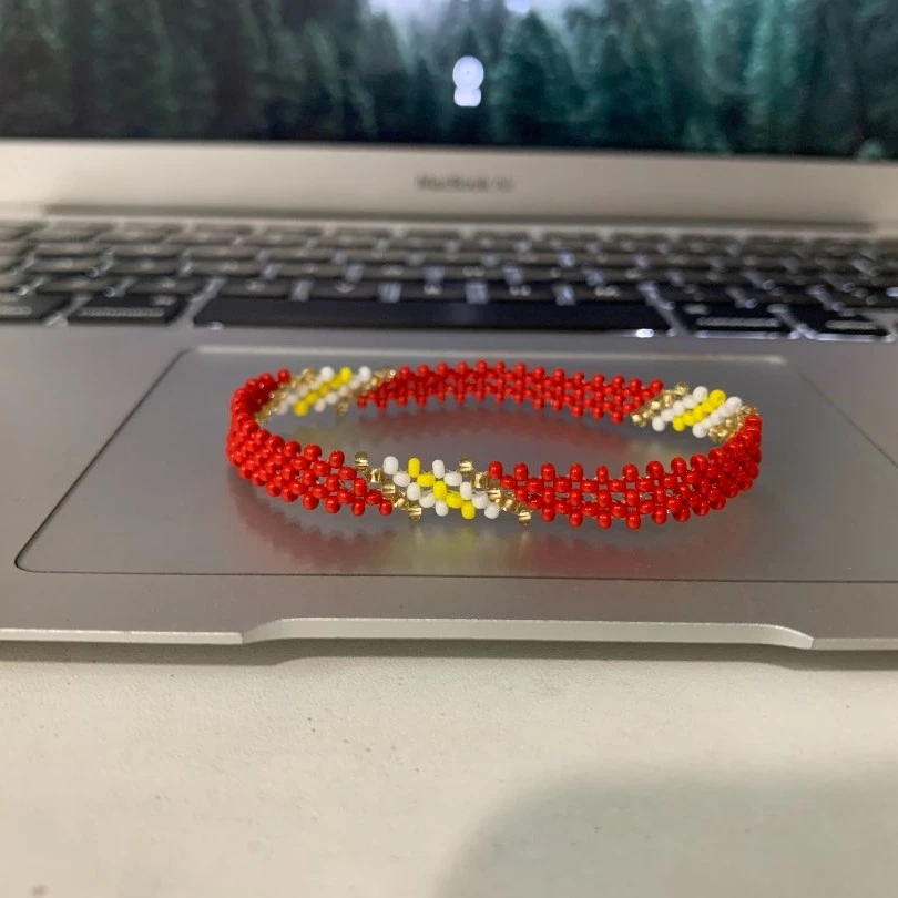 肯尼亚手环细款手链珠子现货进口米珠制作时尚收碗穿戴品手腕饰品