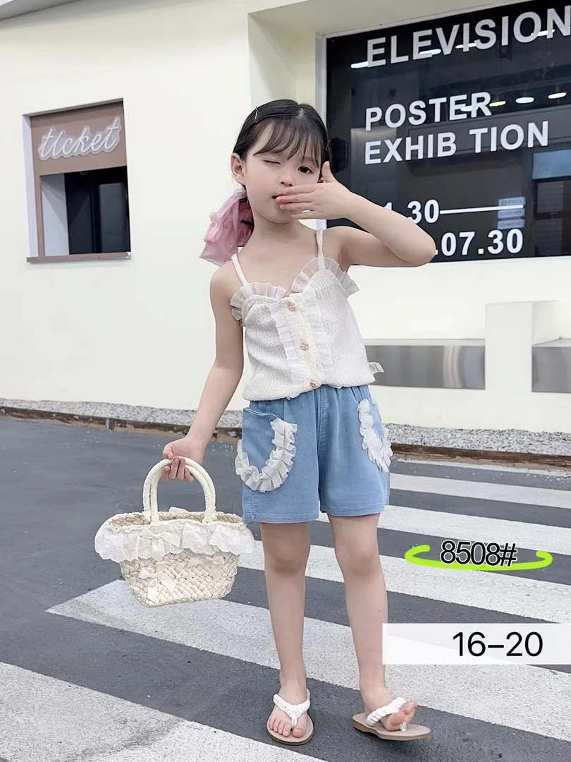 小童时尚背心吊带