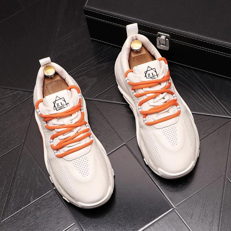 GIOZECNS/纪捷希包底老爹鞋男春秋新款时尚运动休闲鞋增高百搭潮