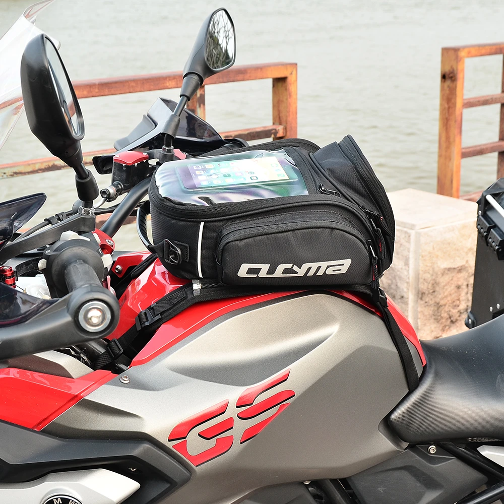 拉链式快拆油箱包适合贝纳利502X金鹏TRK800绑带702X摩托车骑士包