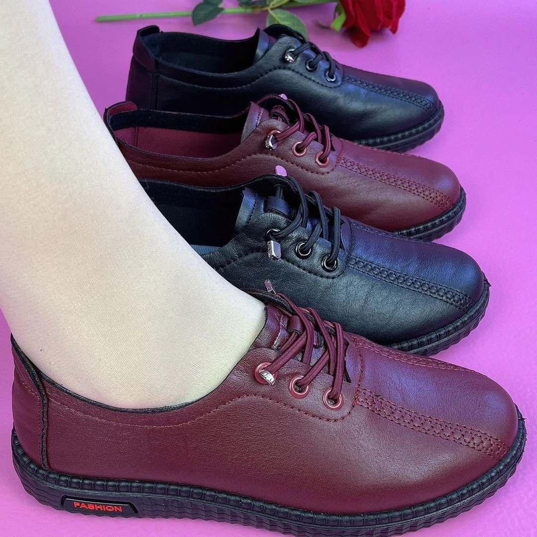 妈妈鞋平底女单鞋休闲女鞋百搭秋款浅口